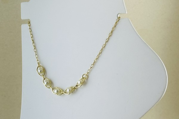 TORNOZELEIRA BANHO DOURADO